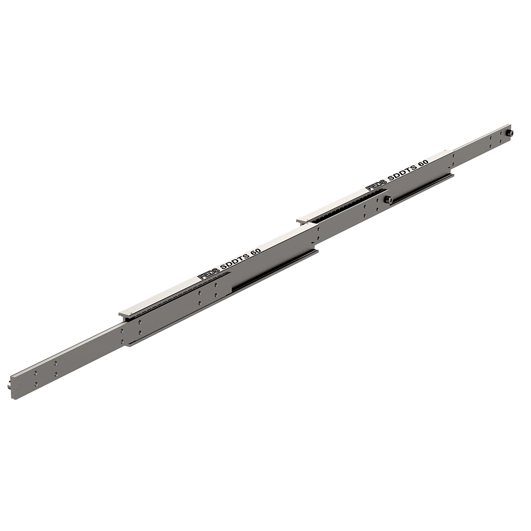 sddts-60-2 FEDS SDDTS-60 | 35 - 120 Kg telescopic slide stainless steel 316L