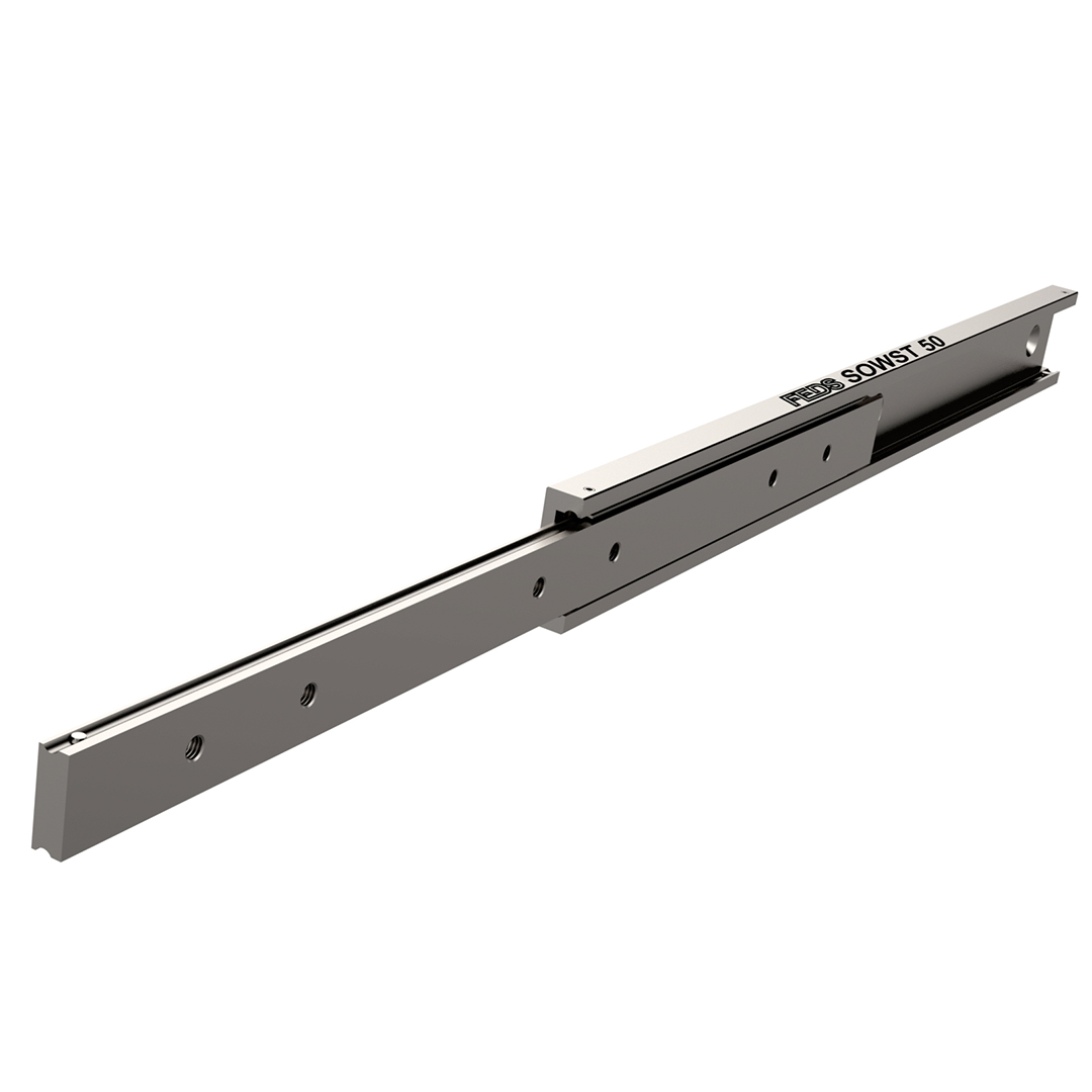 sowst-50-2 FEDS SOWST-50 | 70 - 400 Kg telescopic slide stainless steel 316L